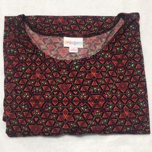 NWT LuLaRoe Small Irma Tunic Abstract Slinky